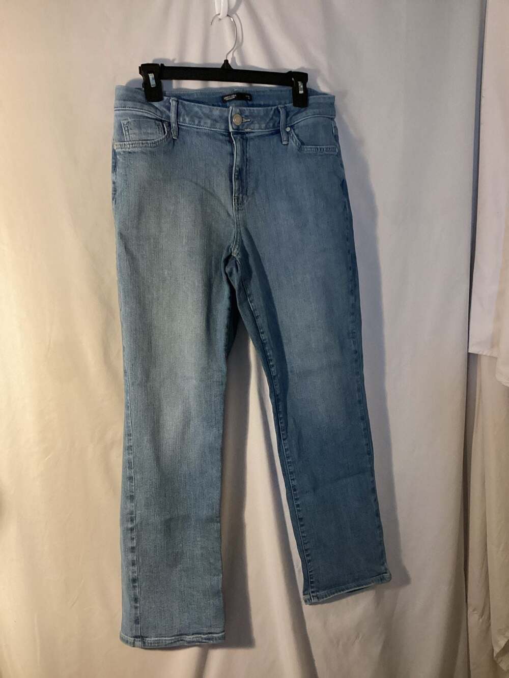 Simply Vera Vera Wang Capri Women's Blue Denim Mid Rise Jeans Size 12